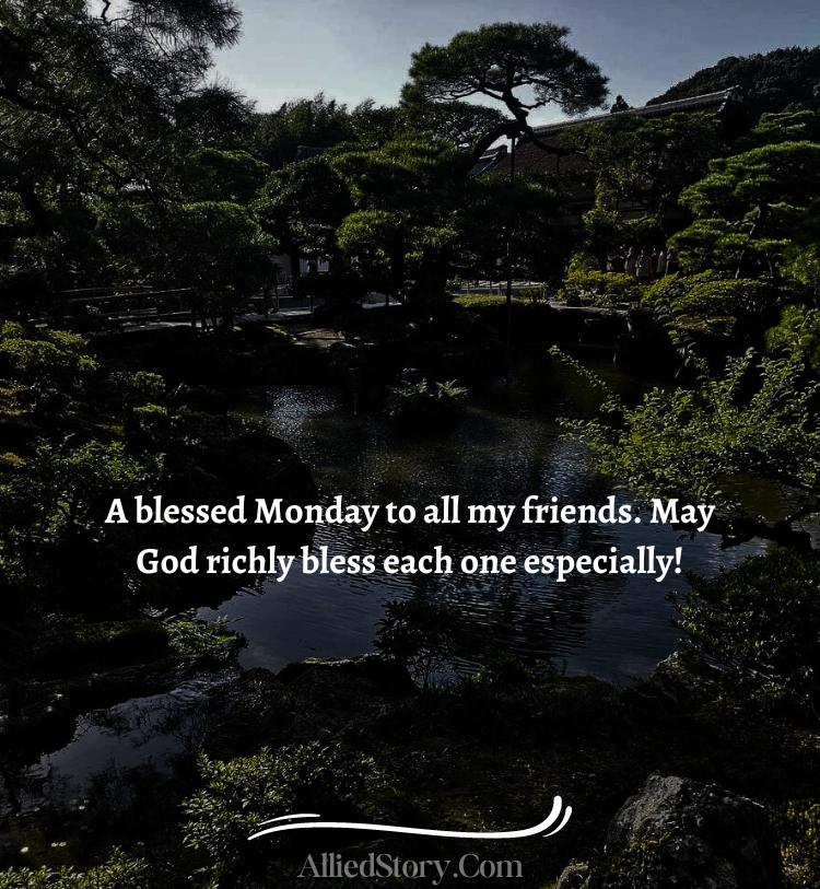 Monday blessings quotes and images
