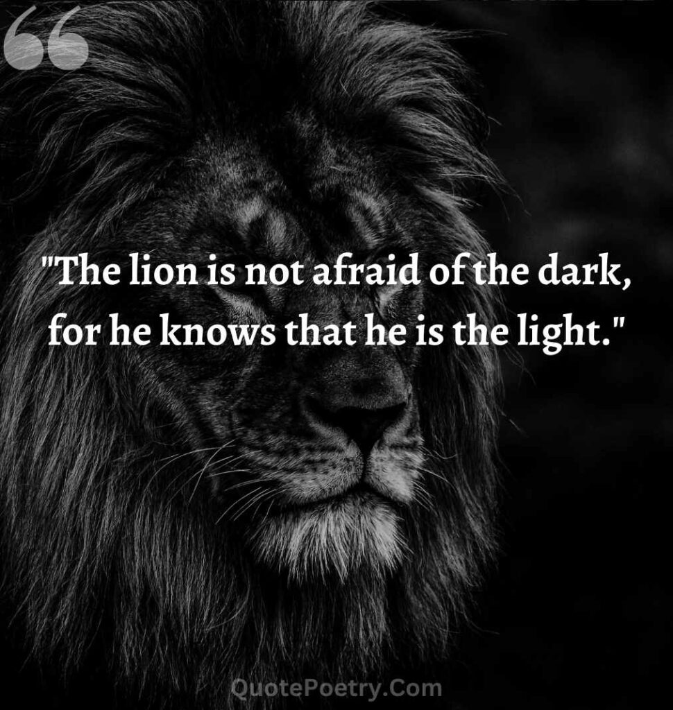 savage lion attitude quotes 15