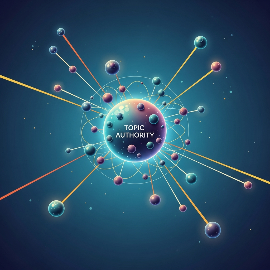 Visual for Semantic Content Clustering: How to Build Topic Authority in a Post-Keyword World