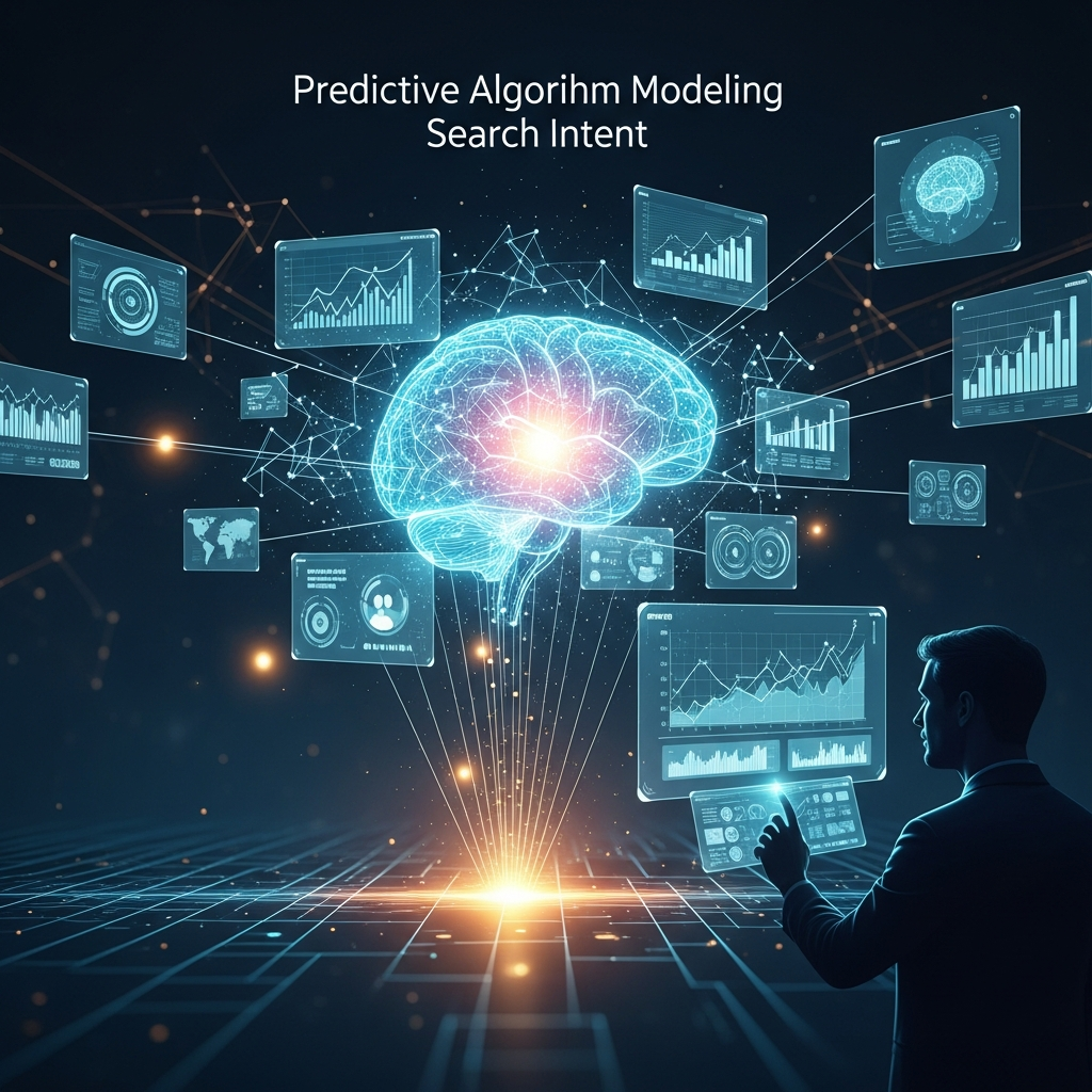 Visual for Predictive Algorithm Modeling: Anticipating Search Intent Before the Competition
