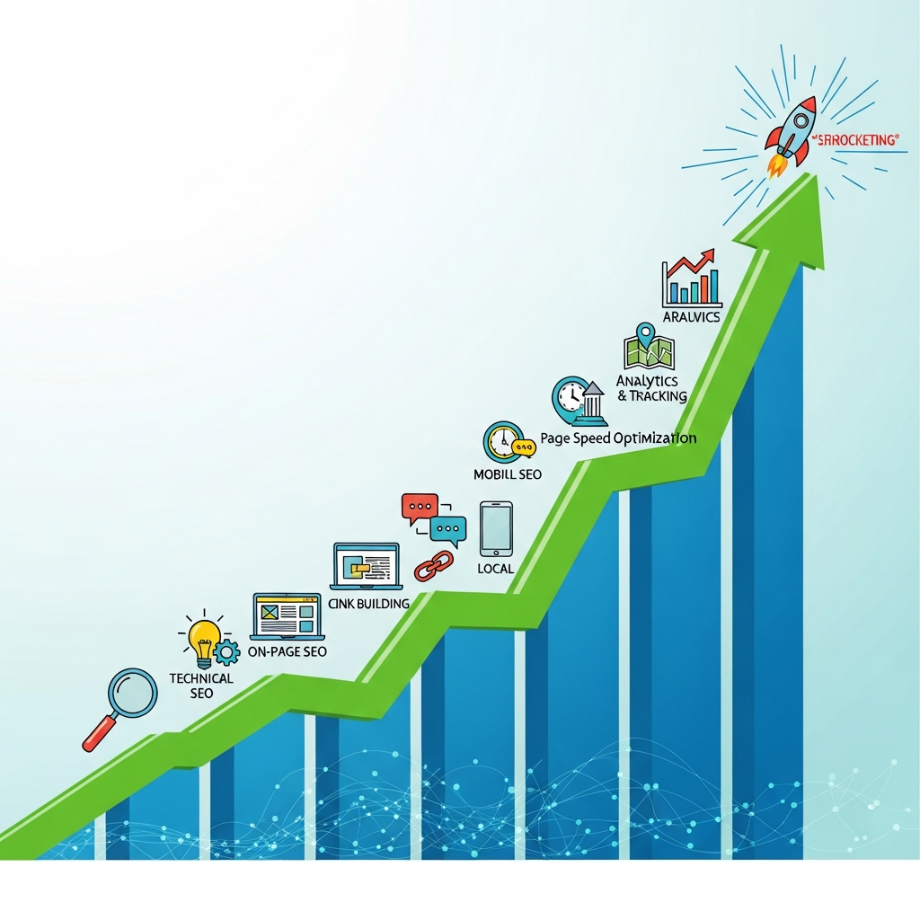 Visual for 10 Proven Seo Strategies to Skyrocket Your Organic Traffic Fast
