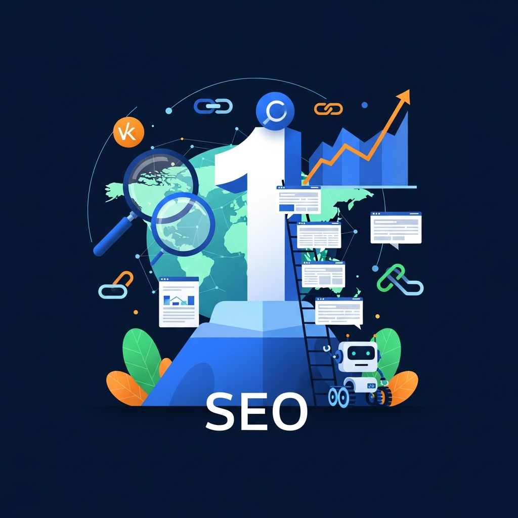 Visual for Mastering Search Engine Optimization: How to Rank #1 on Google
