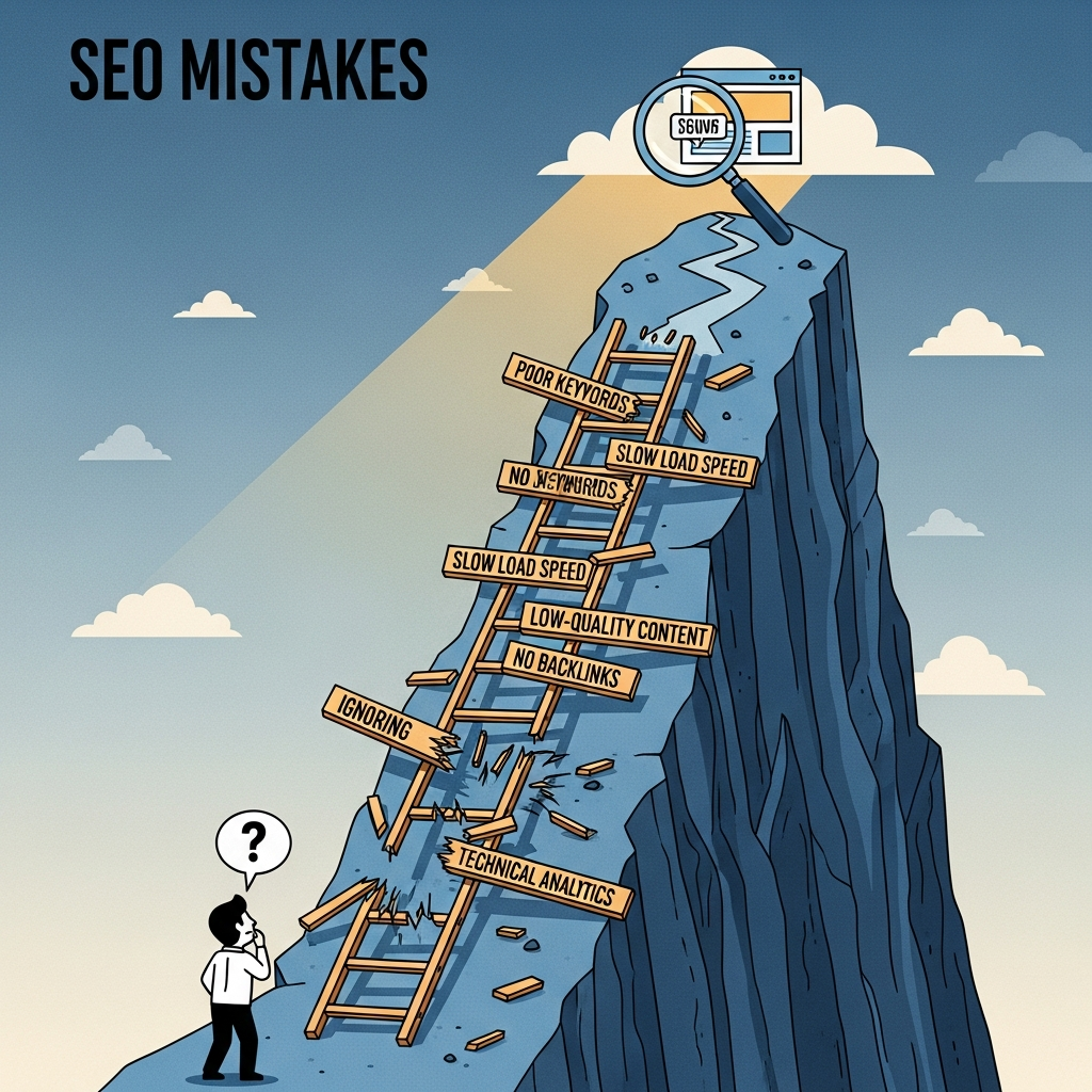 Visual for Why Your Website Isn't Ranking: 7 Common Seo Mistakes and How to Fix Them