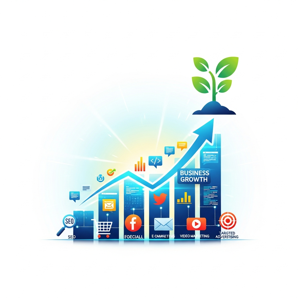Visual for 10 Proven Ways Digital Marketing Can Completely Transform Your Business Growth