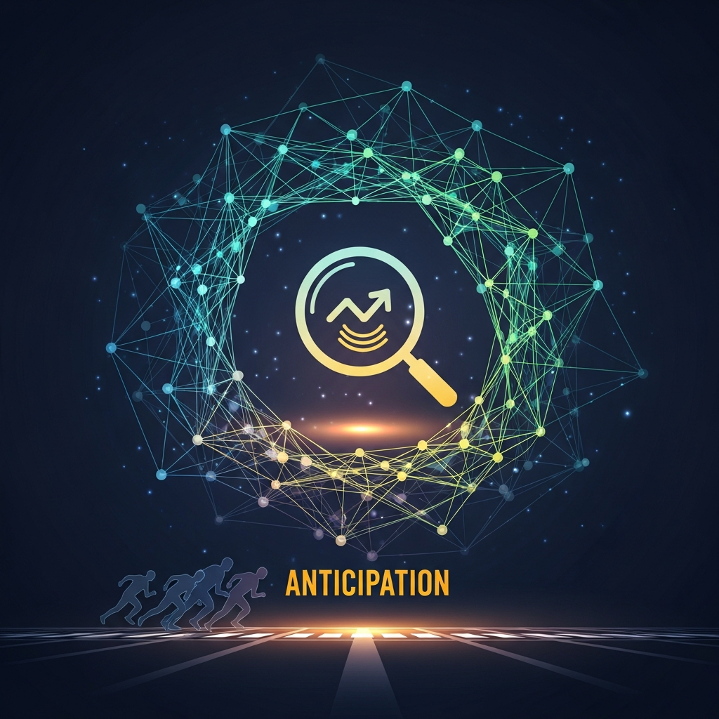 Visual for Predictive Algorithm Modeling: Anticipating Search Intent Before the Competition