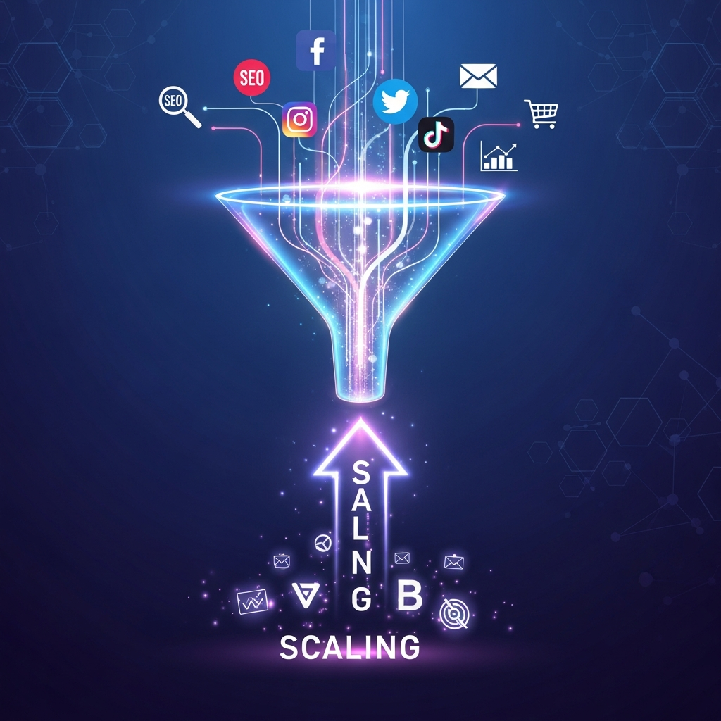 Visual for The Future of Scaling: How Digital Marketing Revolutionizes Brand Visibility