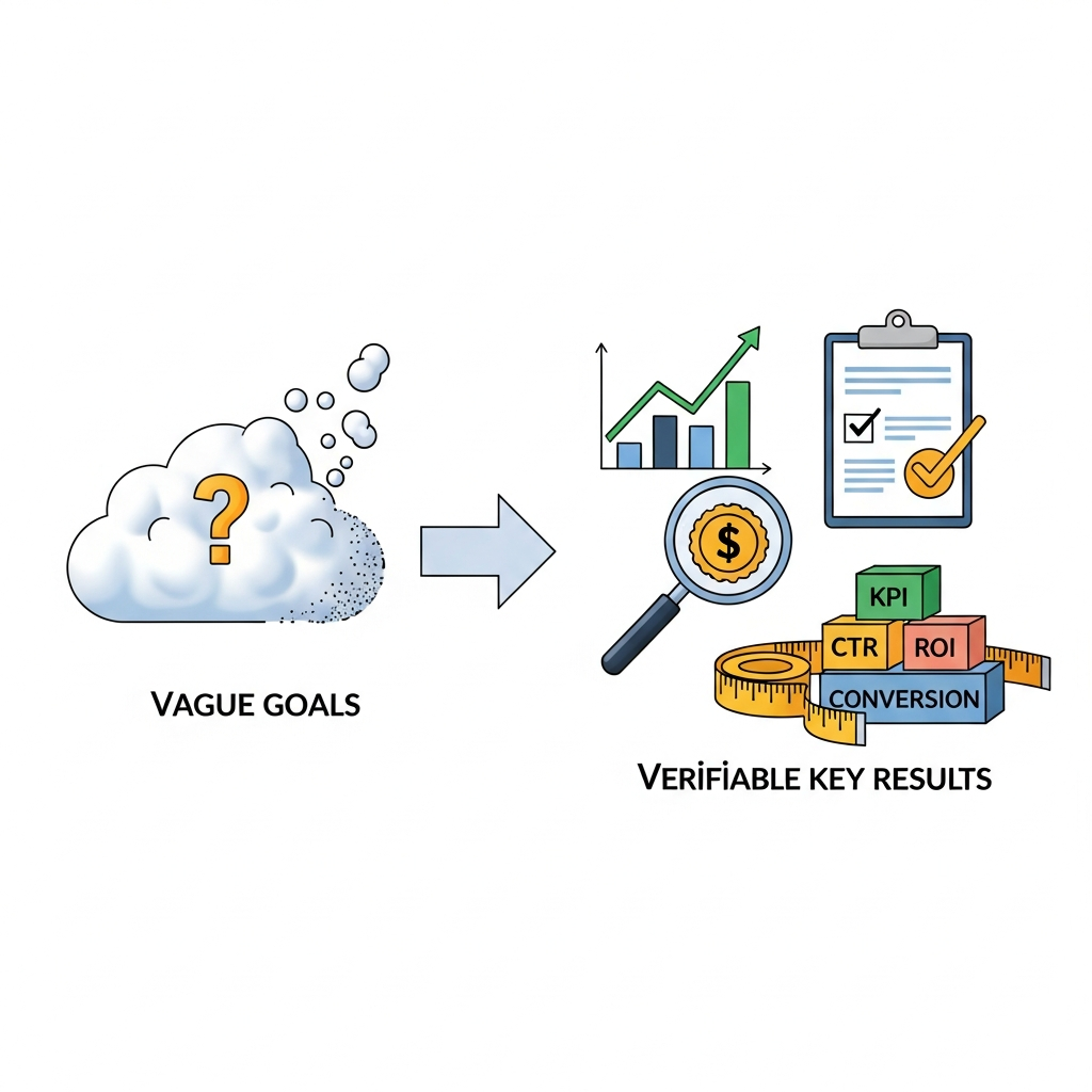 Visual for OKRs in Marketing: Transitioning from 