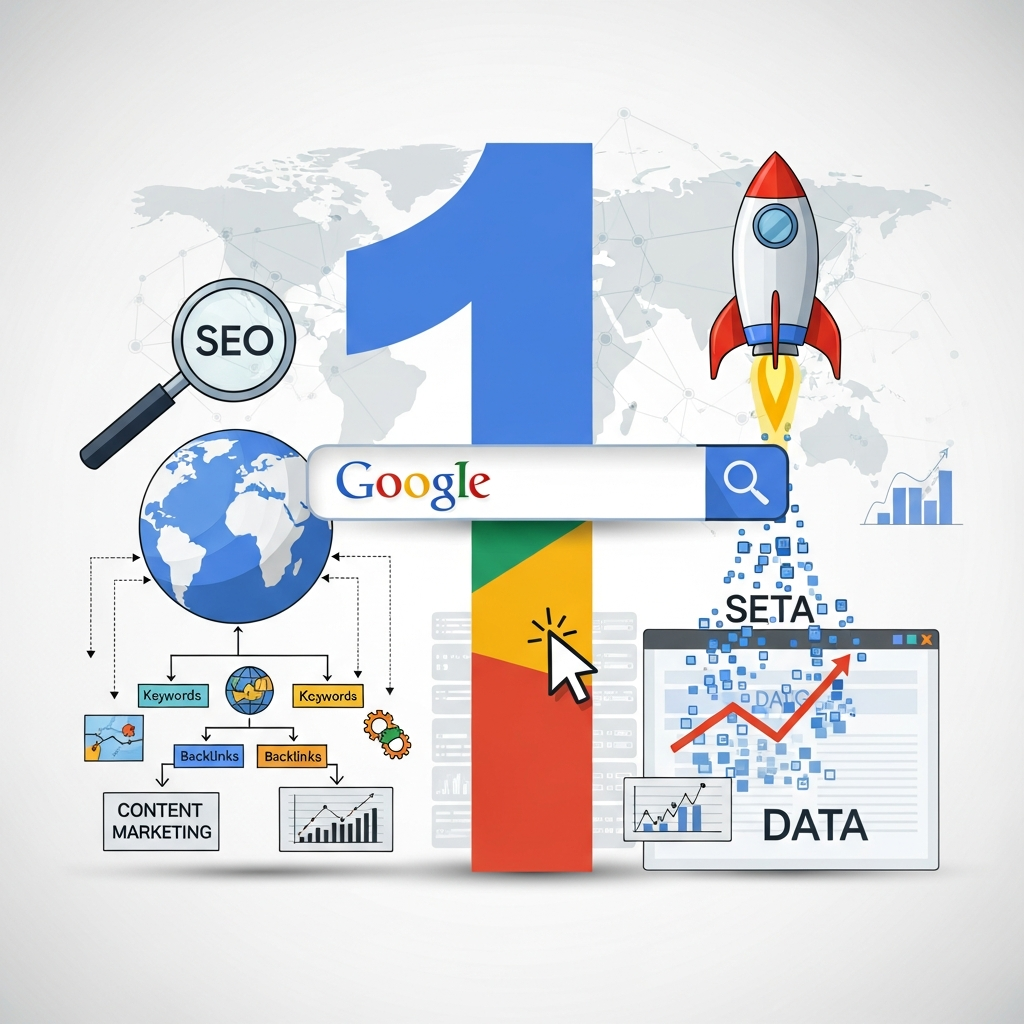 Visual for Mastering Search Engine Optimization: How to Rank #1 on Google