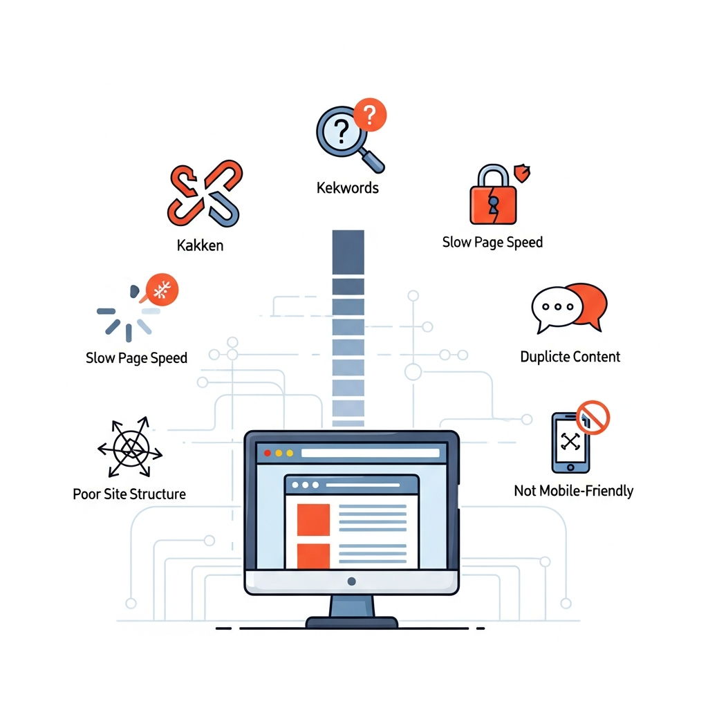 Visual for Why Your Website Isn't Ranking: 7 Common Seo Mistakes and How to Fix Them