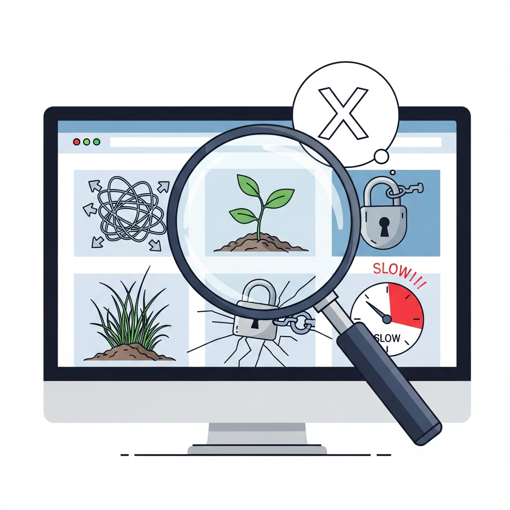 Why Your Website Isn't Ranking: 7 Critical Seo Mistakes to Fix Immediately concept 1
