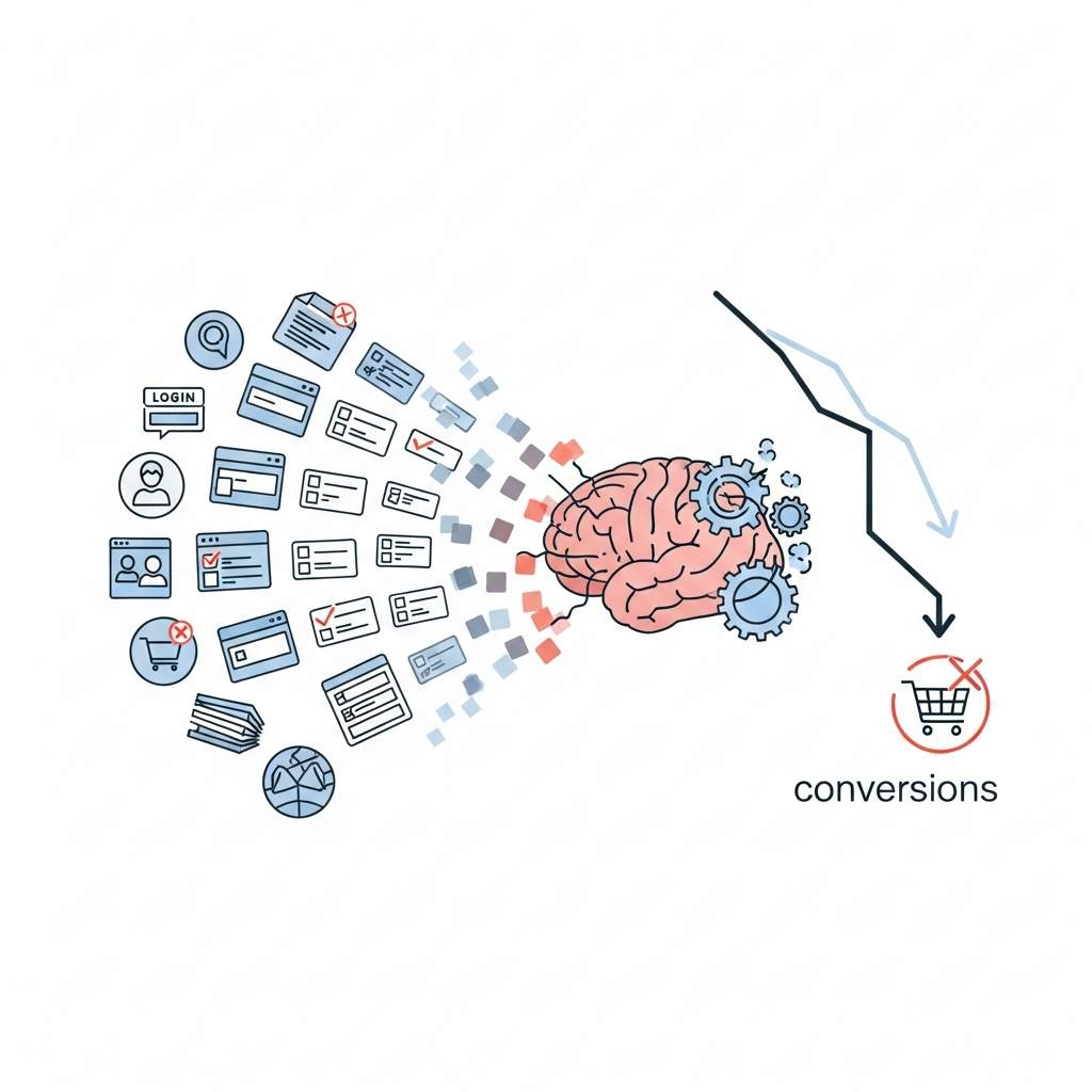 Why Decision Fatigue Is Killing Your B2b Saas Conversions (and How to Fix It) concept 1