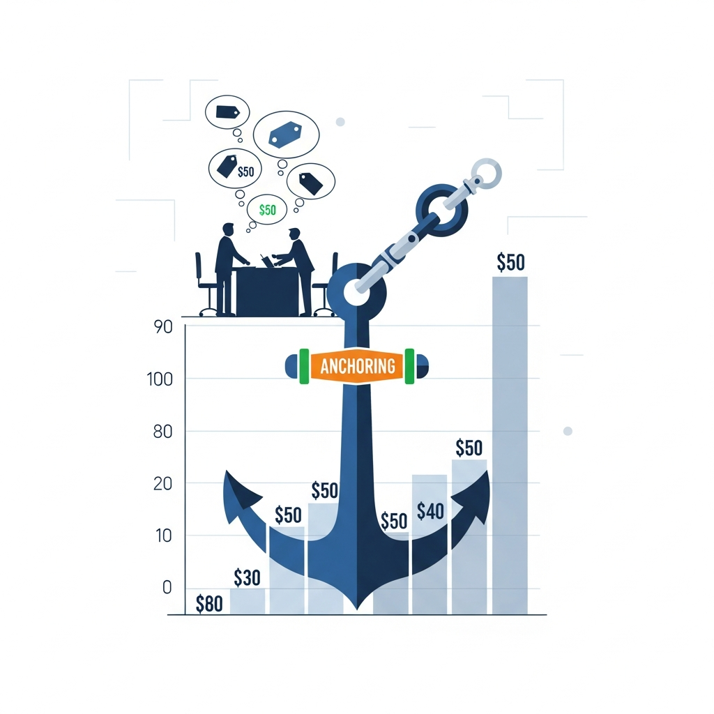 Mastering the Anchoring Effect: Psychological Pricing Strategies for Enterprise Saas Negotiations concept 2