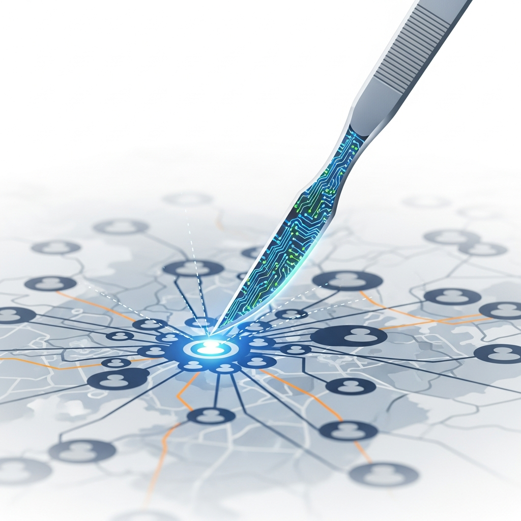 Ai as a Scalpel: Why Precision Targeting Beats Bulk Messaging Every Time concept 3
