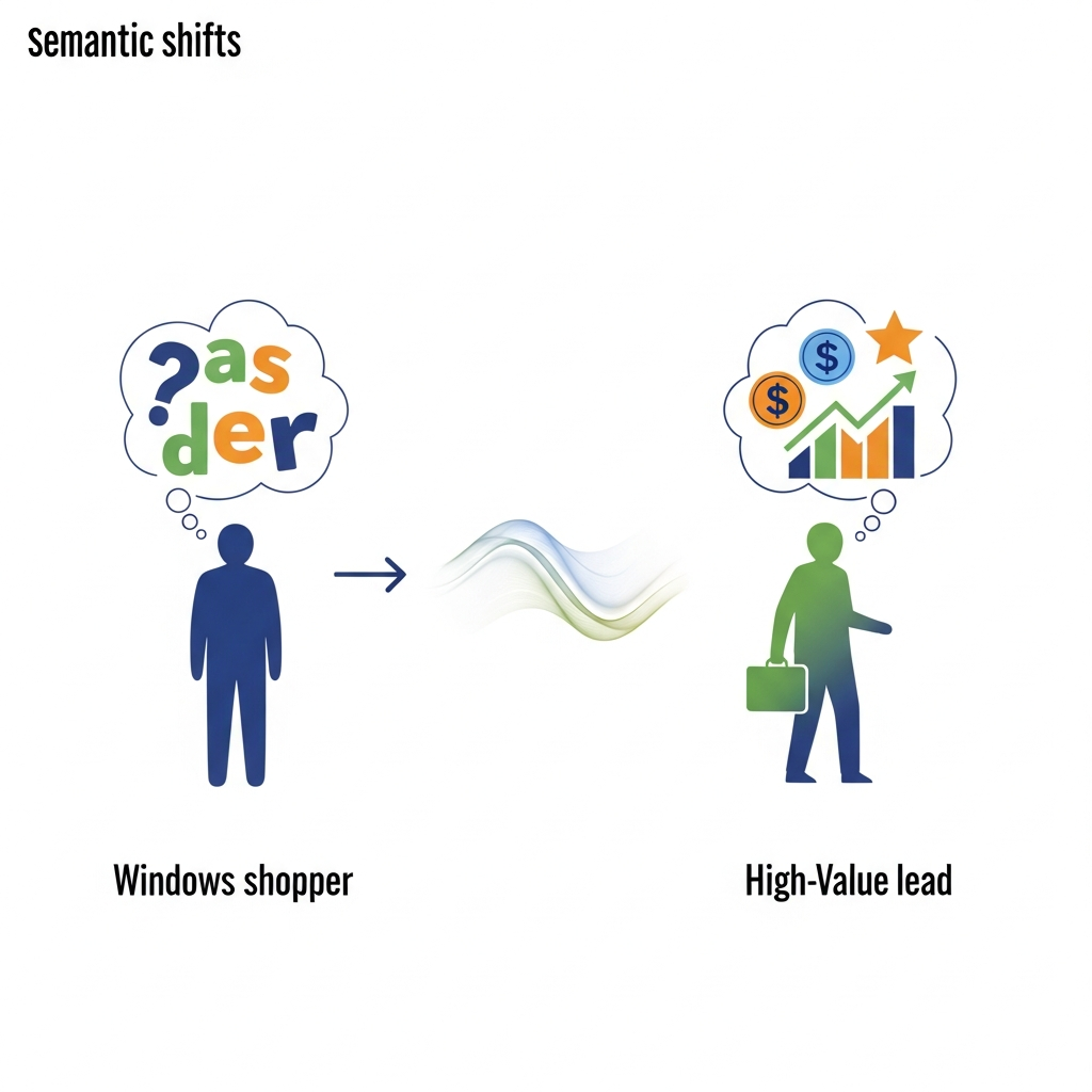 Words That Trigger Wealth: How Semantic Shifts Transform Window-shoppers Into High-value Leads concept 3