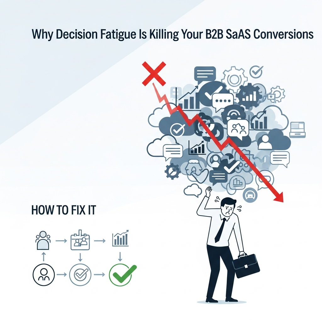 Why Decision Fatigue Is Killing Your B2b Saas Conversions (and How to Fix It) concept 4